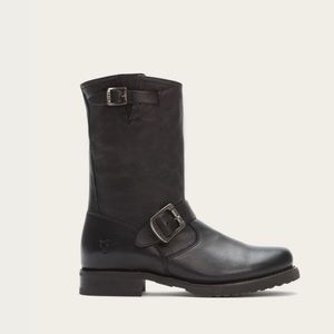 Black Veronica Short Frye Boots NWT